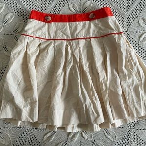 NWT Anthropologie Maeve Pleated Skirt